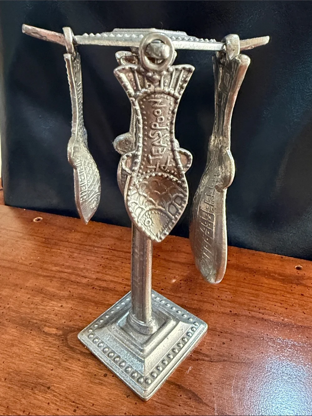 Crosby & Taylor Pewter Fish-Shaped Metal Spoon Set Collection